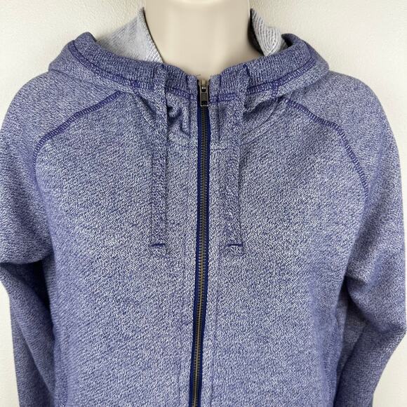 Patagonia Women's Cloud Stack Hoody Full Zip in Blue Butterfly Medium Organic - Picture 2 of 14
